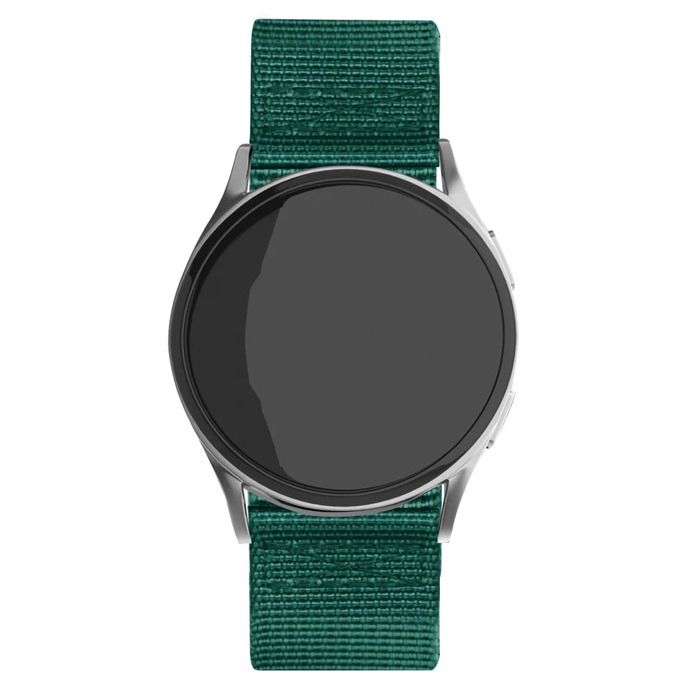 Amazfit Bip U (Pro) Nylon Buckle Strap (Dark Green)