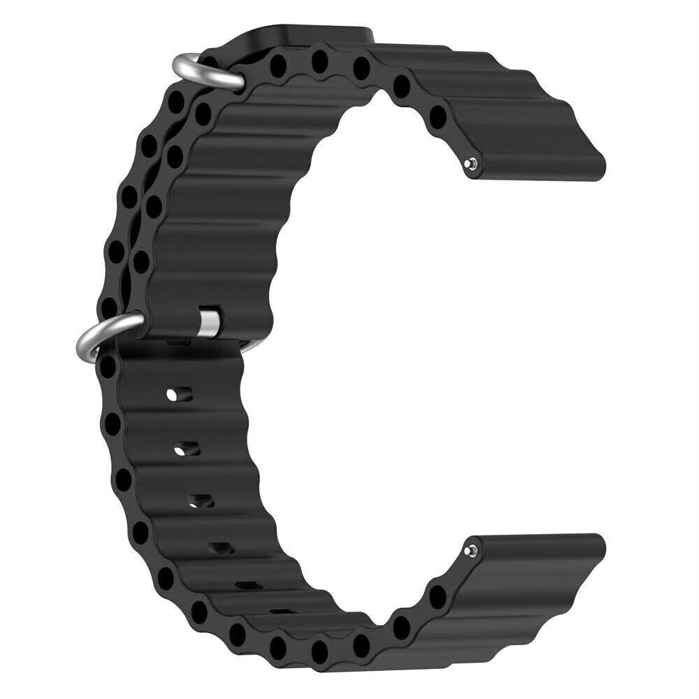Coros Pace 3 Ocean Strap (Black)