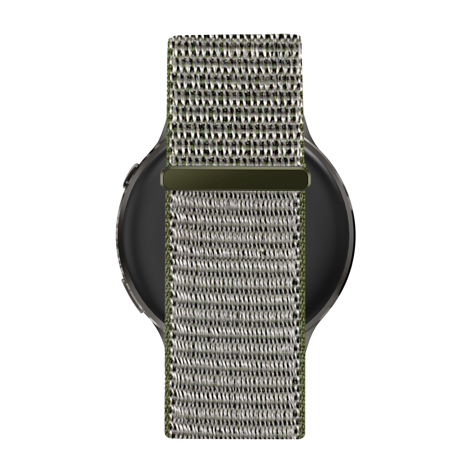 Bandz Garmin Vivomove Style Nylon Loop Strap (Olive Green)