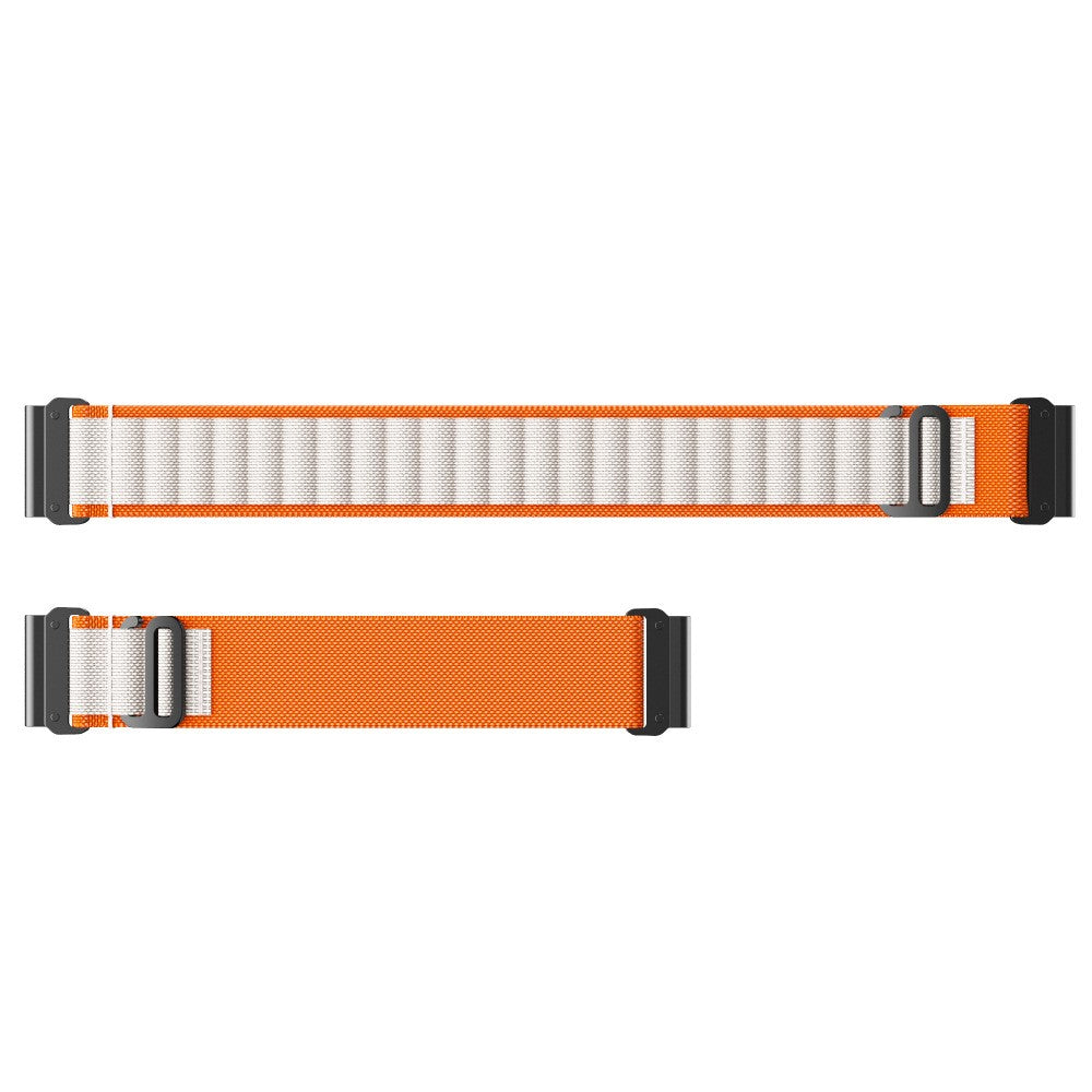 Garmin Fenix 6 Alpine Nylon Strap (Orange/Beige)