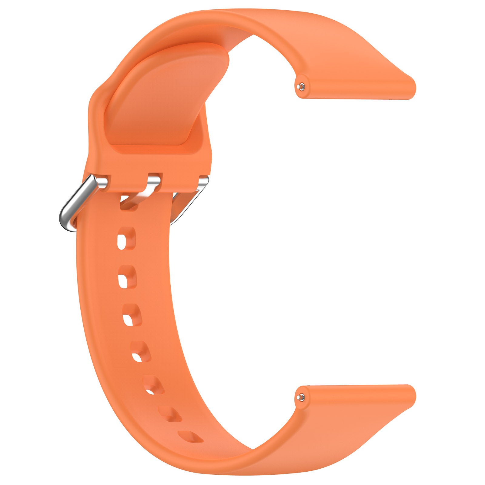 TicWatch Pro 5 Enduro Silicone Buckle Strap (Orange)
