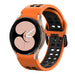 Samsung Galaxy Watch 4 40mm Squared Sport Strap (Orange/Black) Samsung Galaxy Watch 4 40mm Squared Sport Strap (Orange/Black)