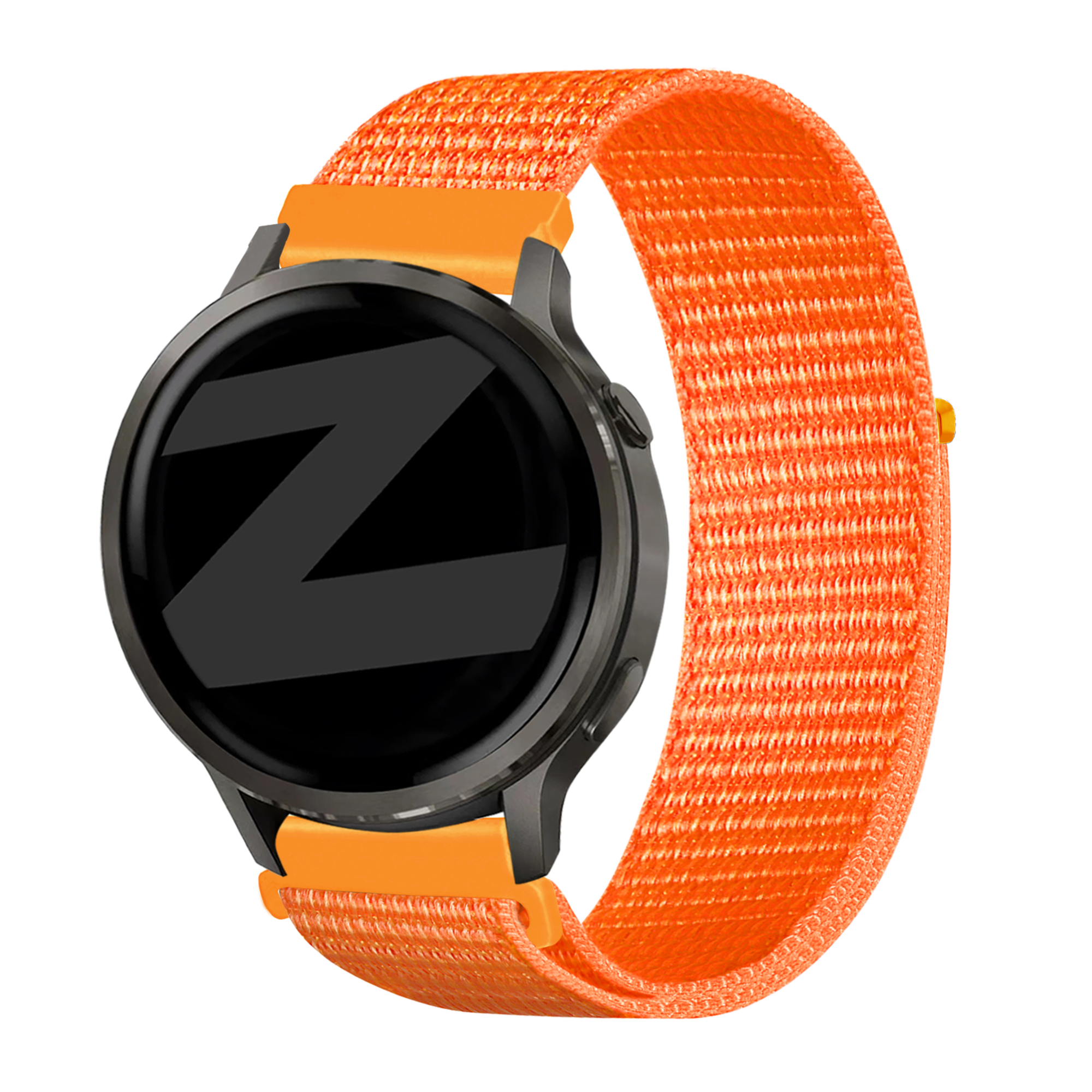 Bandz Garmin Forerunner 265 Nylon Loop Strap (Orange)