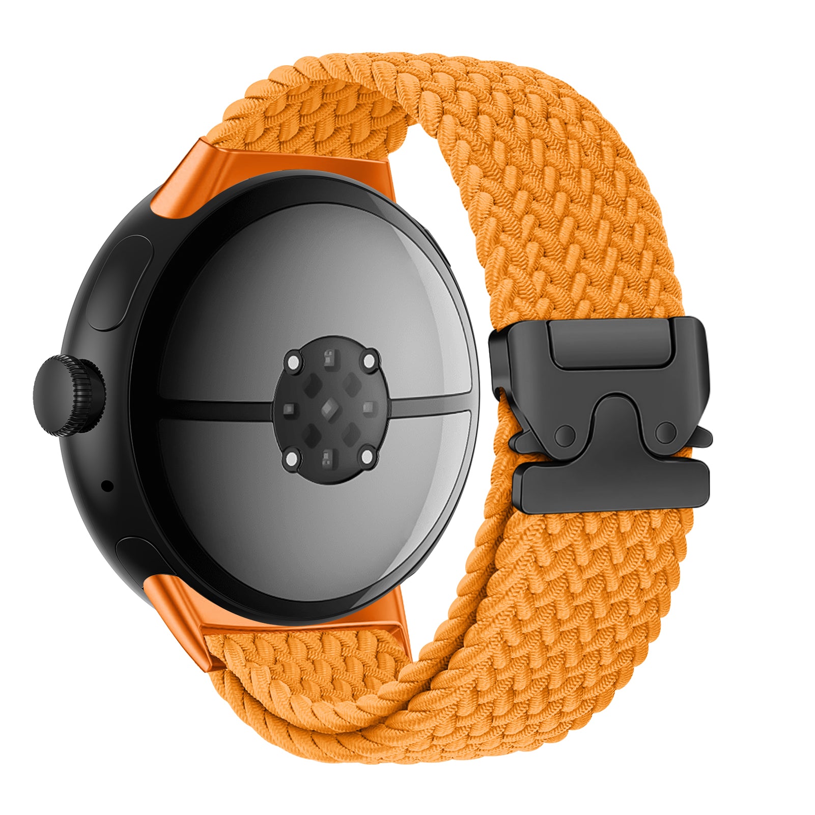 Google Pixel Watch 3 - 45mm Braided Strap with P-Buckle (Orange)