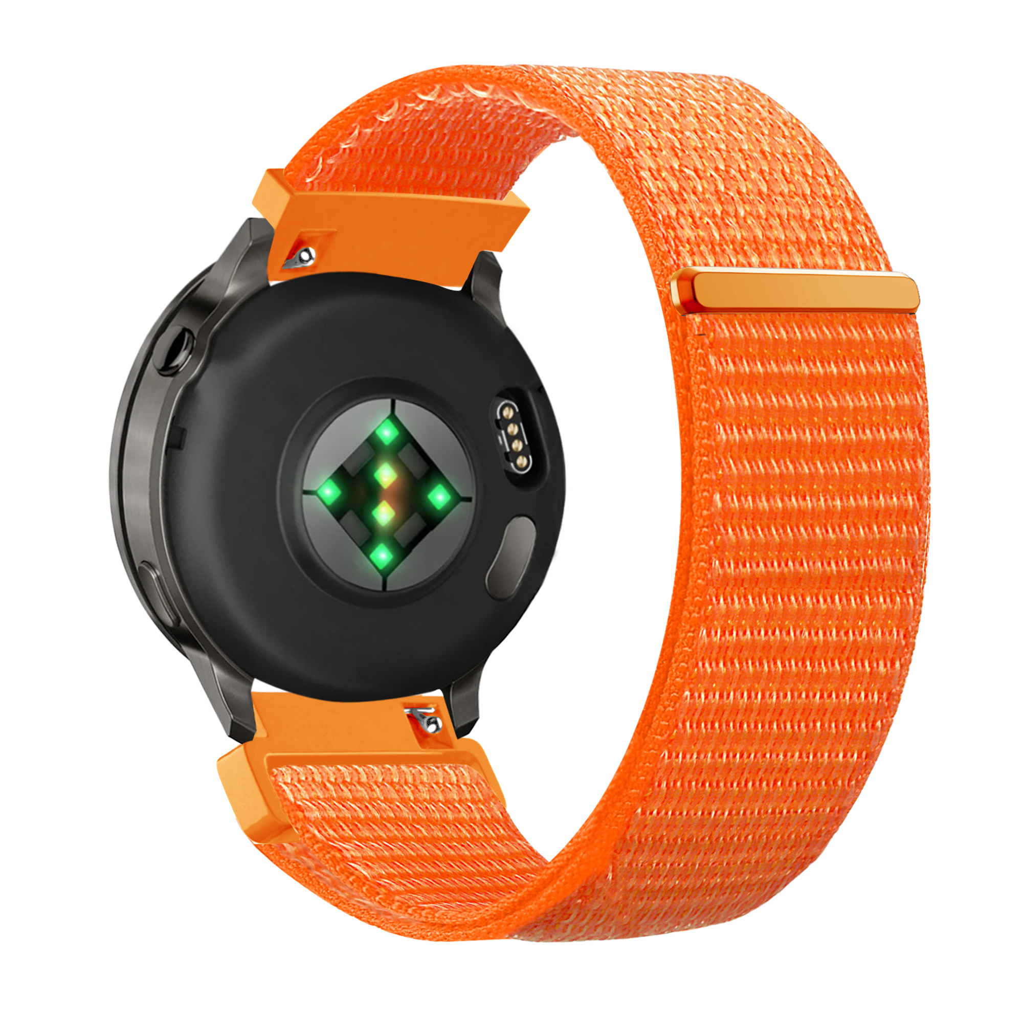 Bandz Garmin Venu 2 Plus Nylon Loop Strap (Orange)