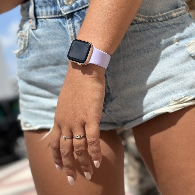 xoxo Wildhearts Apple Watch Silicone Strap (Lilac)