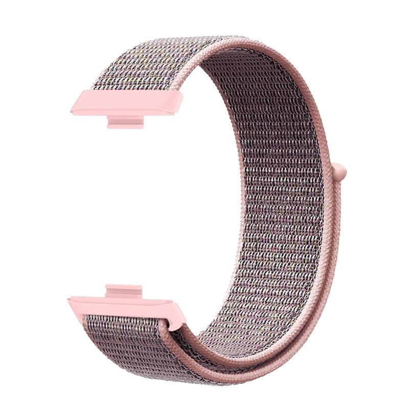 Huawei Watch Fit 4 Nylon Classic Strap (Pink Sand)