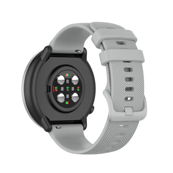 Watch Strap Premium Silicone 20mm - Quick Release (Grey)