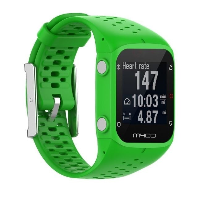 Polar M400 M430 Silicone Strap Green