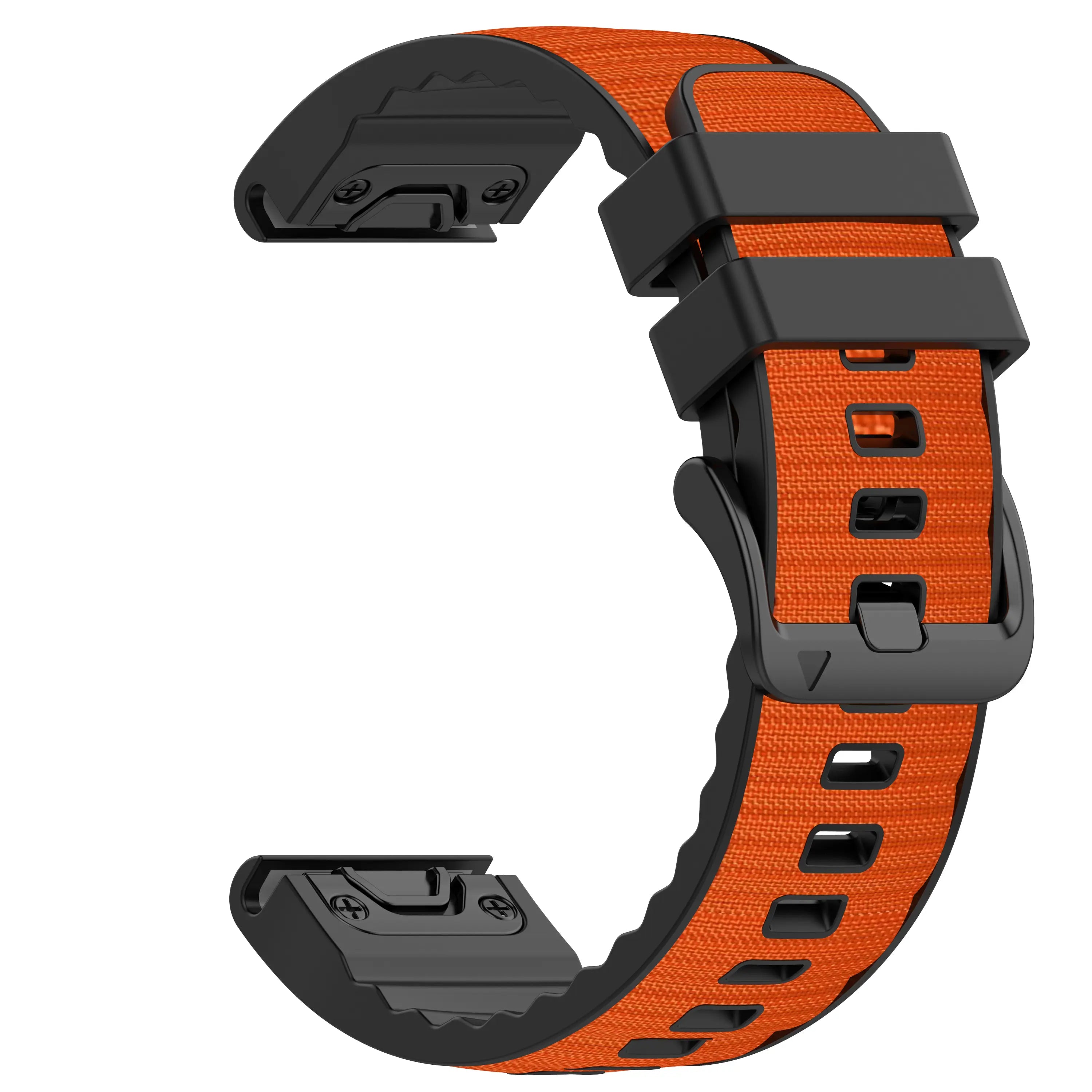 Garmin Instinct Hybrid Nylon Strap (Orange)