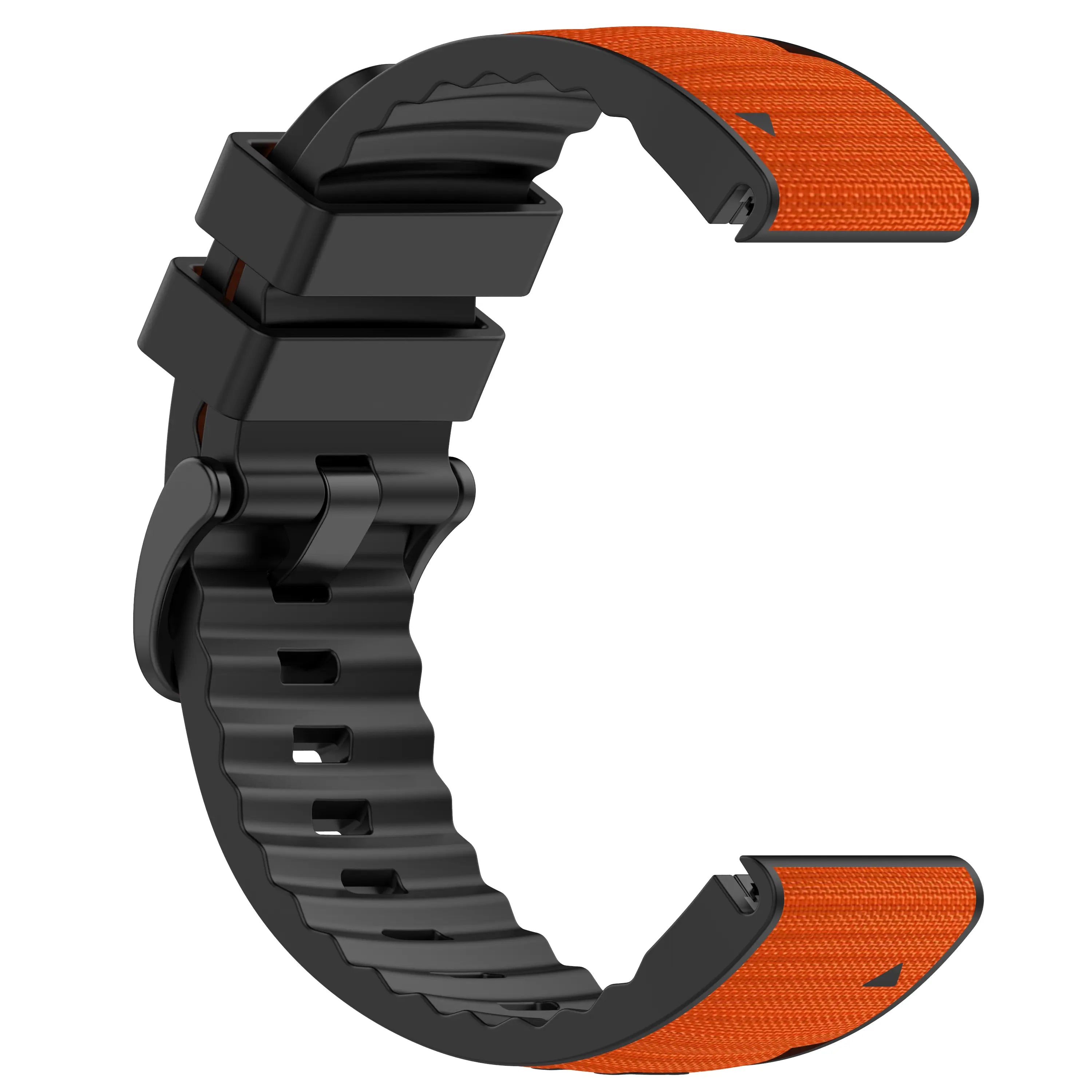 Garmin Instinct Hybrid Nylon Strap (Orange)