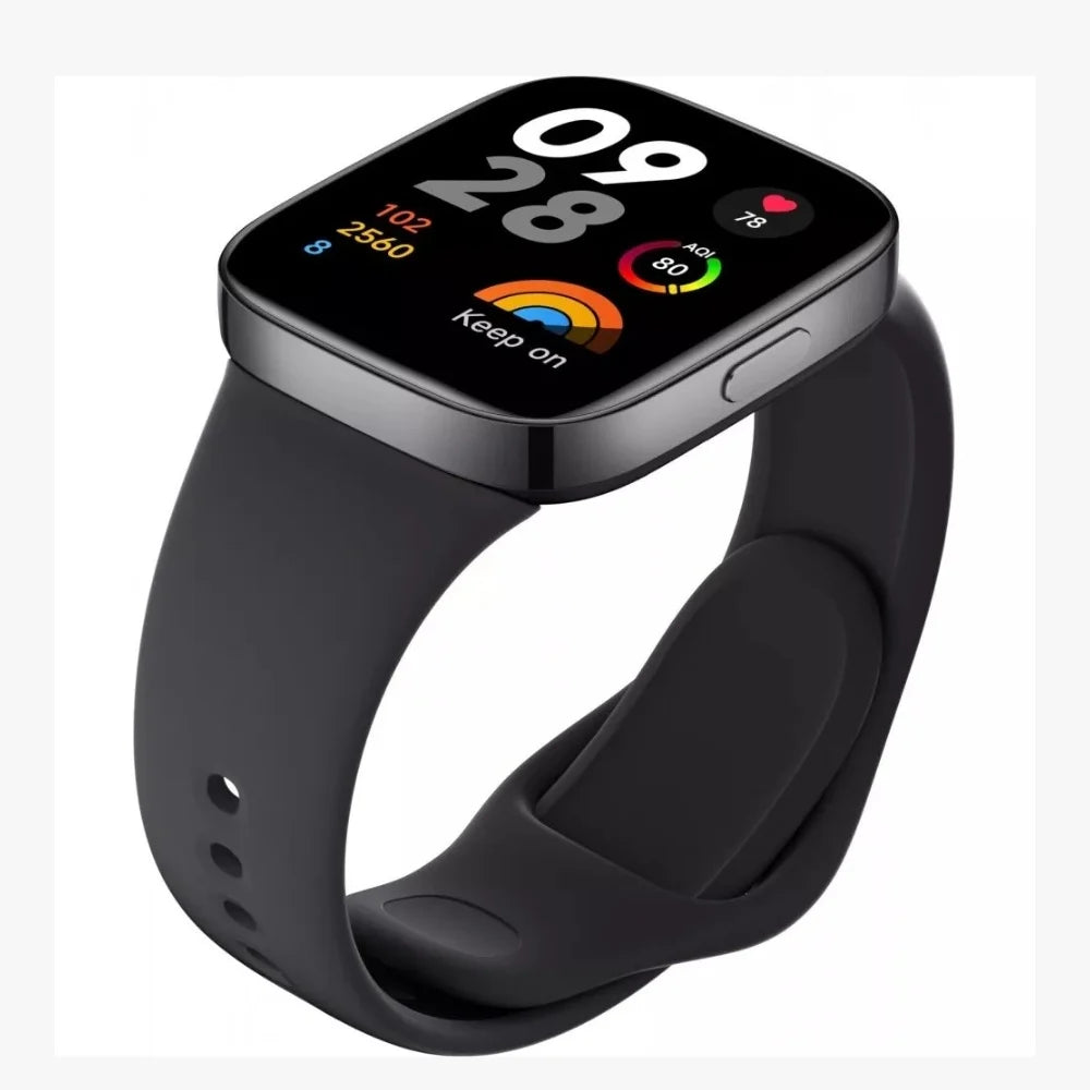 Redmi Watch 3 Silicone Strap (Black)