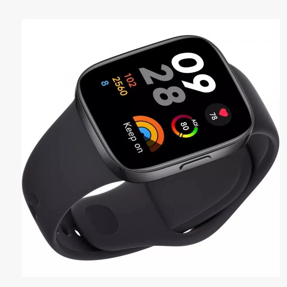 Redmi Watch 3 Silicone Strap (Black)