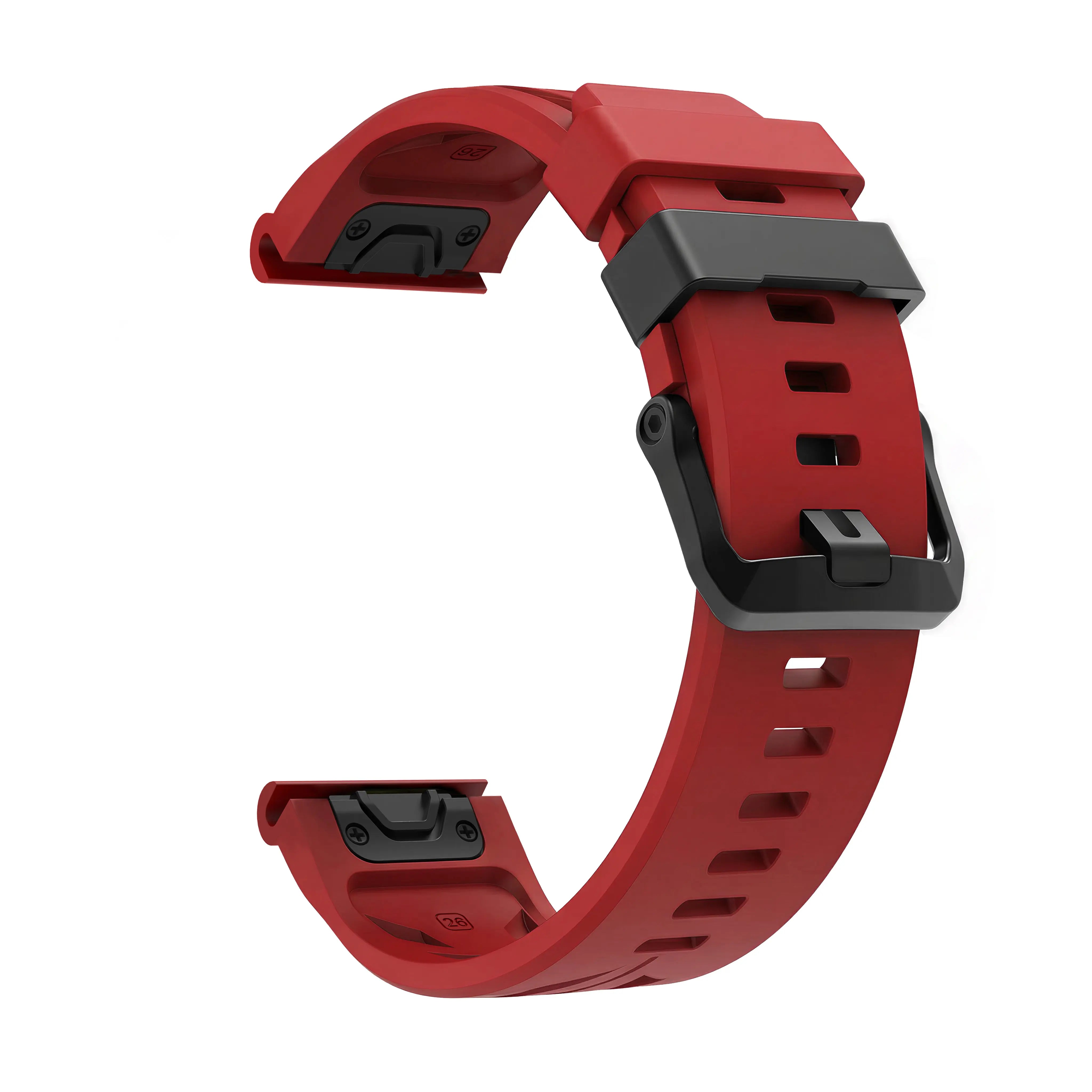 Garmin Quatix 8 Pro - 47mm Race Silicone Strap (Red)