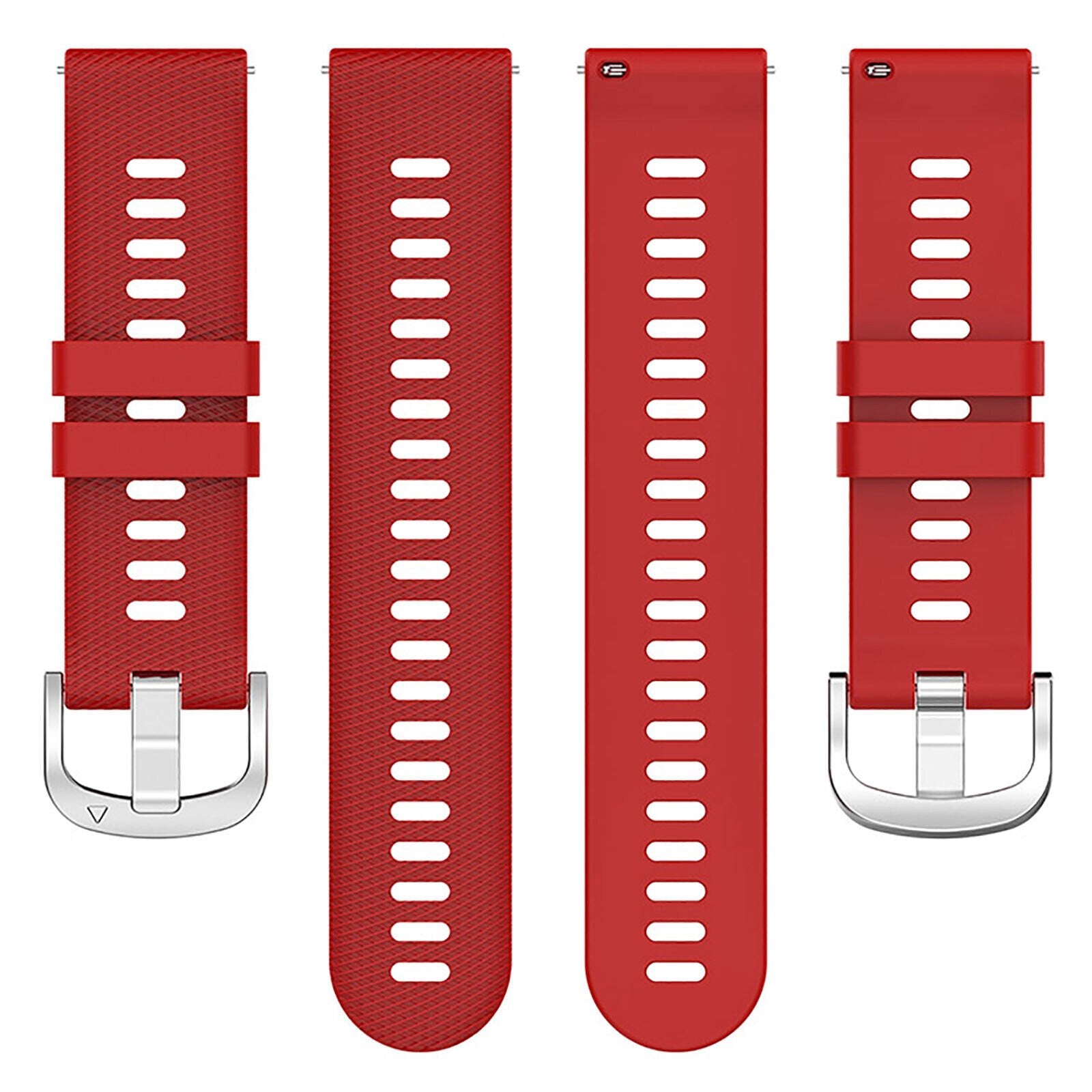 Garmin Vivomove 3 Silicone Strap (Red)