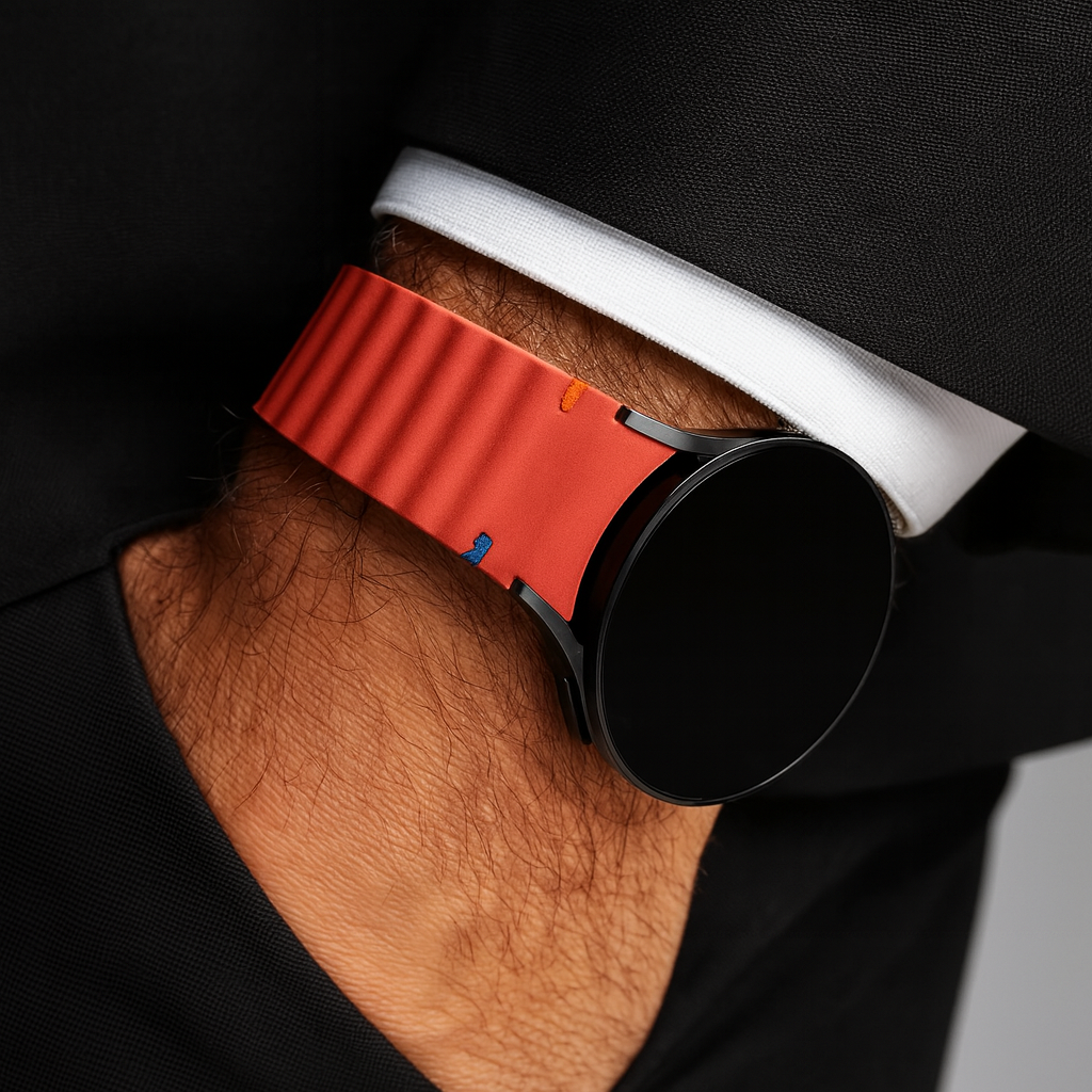 Samsung Galaxy Watch 6 44mm Wave Strap (Red)