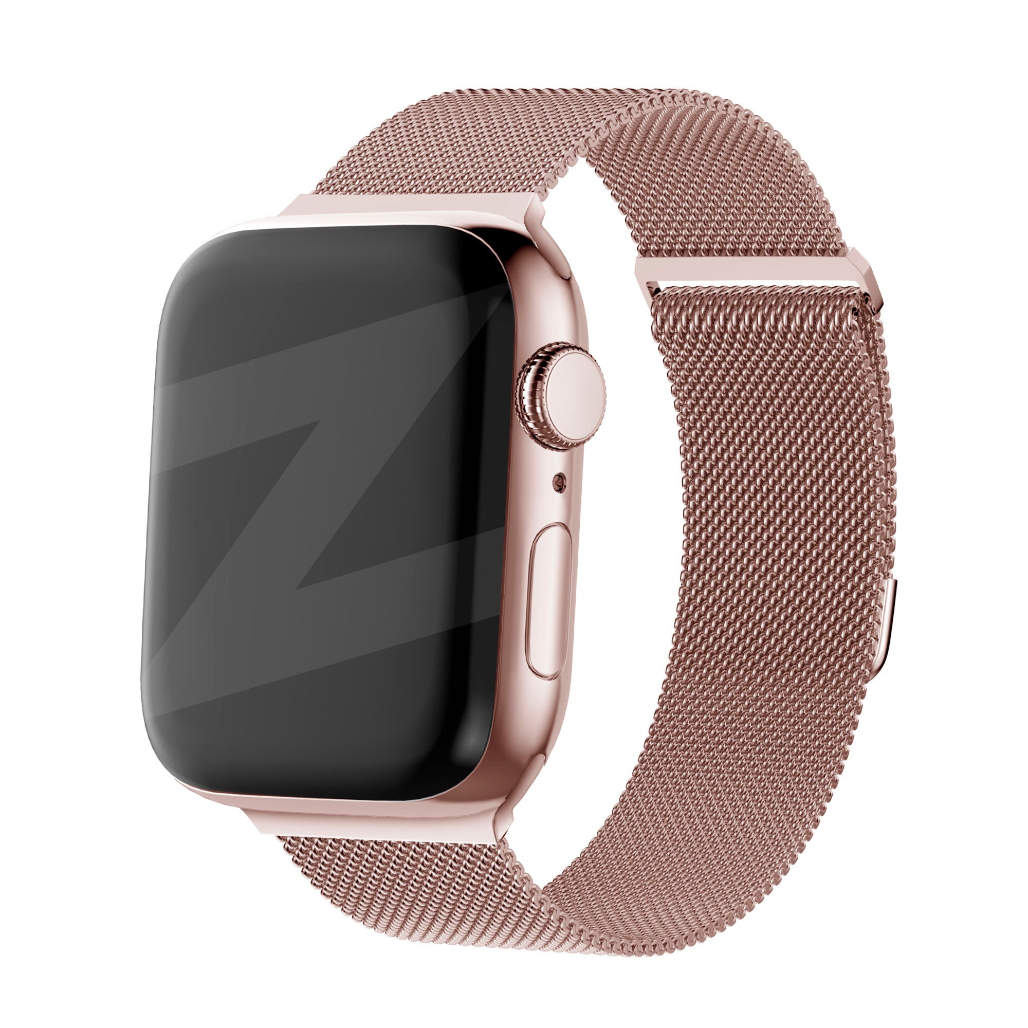 Bandz Apple Watch Milanese Loop Strap Rose Gold