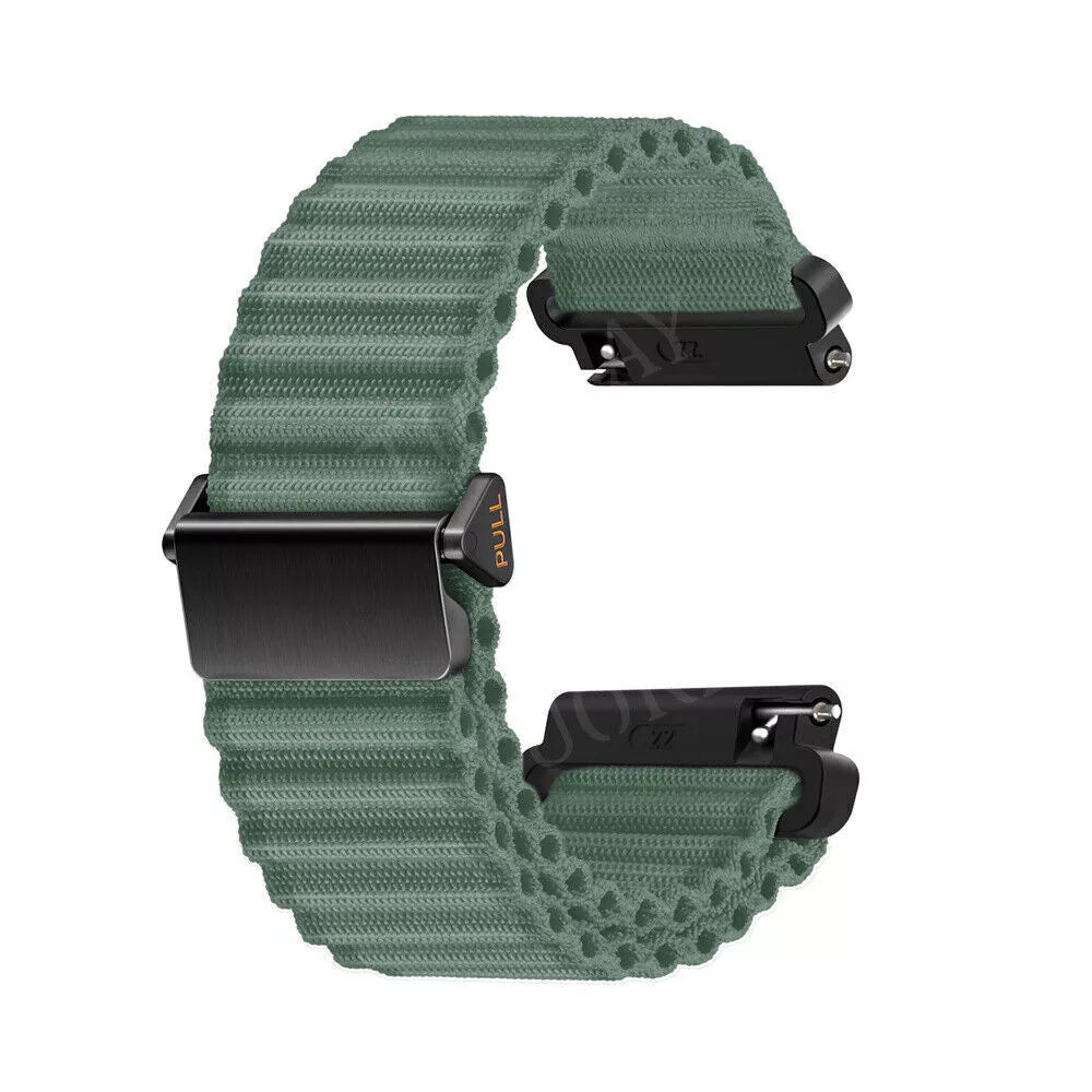 Amazfit Bip 6 Outdoor Nylon Strap (Dark Green)