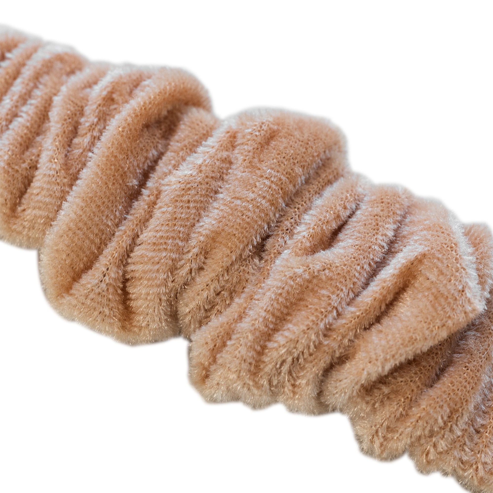 Garmin Forerunner 265s Scrunchie Strap (Beige-Orange)