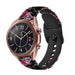 Pink Flower Samsung Galaxy Watch 3 41mm Strap Pink Flower Samsung Galaxy Watch 3 41mm Strap
