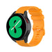 Samsung Galaxy Watch 4 40mm Premium Silicone Strap (Orange) Samsung Galaxy Watch 4 40mm Premium Silicone Strap (Orange)