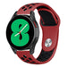 Samsung Galaxy Watch 4 40mm Sport Strap (Red/Black) Samsung Galaxy Watch 4 40mm Sport Strap (Red/Black)