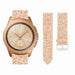 Samsung Galaxy Watch 42mm Leather Glitter Strap (Rose Gold) Samsung Galaxy Watch 42mm Leather Glitter Strap (Rose Gold)