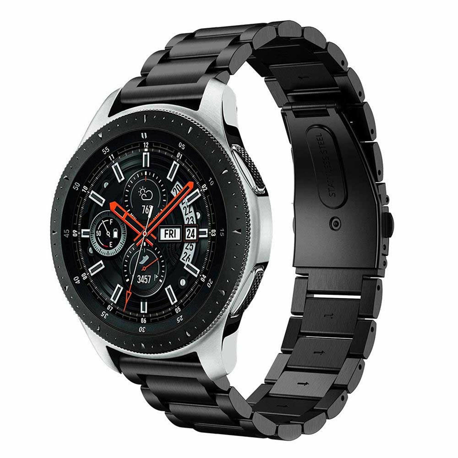 Samsung galaxy watch 46mm metal band sale