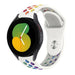 Samsung Galaxy Watch 5 40mm Sport Strap (White/Multicoloured) Samsung Galaxy Watch 5 40mm Sport Strap (White/Multicoloured)