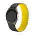 Samsung Galaxy Watch 5 Pro Magnetic Silicone Strap (Black/Yellow) Samsung Galaxy Watch 5 Pro Magnetic Silicone Strap (Black/Yellow)