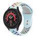 Samsung Galaxy Watch 5 Pro Sport Strap (Light Blue/Rainbow) Samsung Galaxy Watch 5 Pro Sport Strap (Light Blue/Rainbow)
