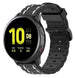 Samsung Galaxy Watch Active Silicone Strap Tough (Black/White) Samsung Galaxy Watch Active Silicone Strap Tough (Black/White)