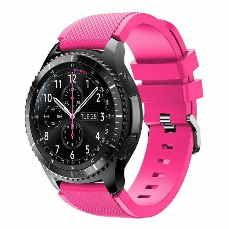 Samsung Gear S3 Silicone Strap Bright Pink