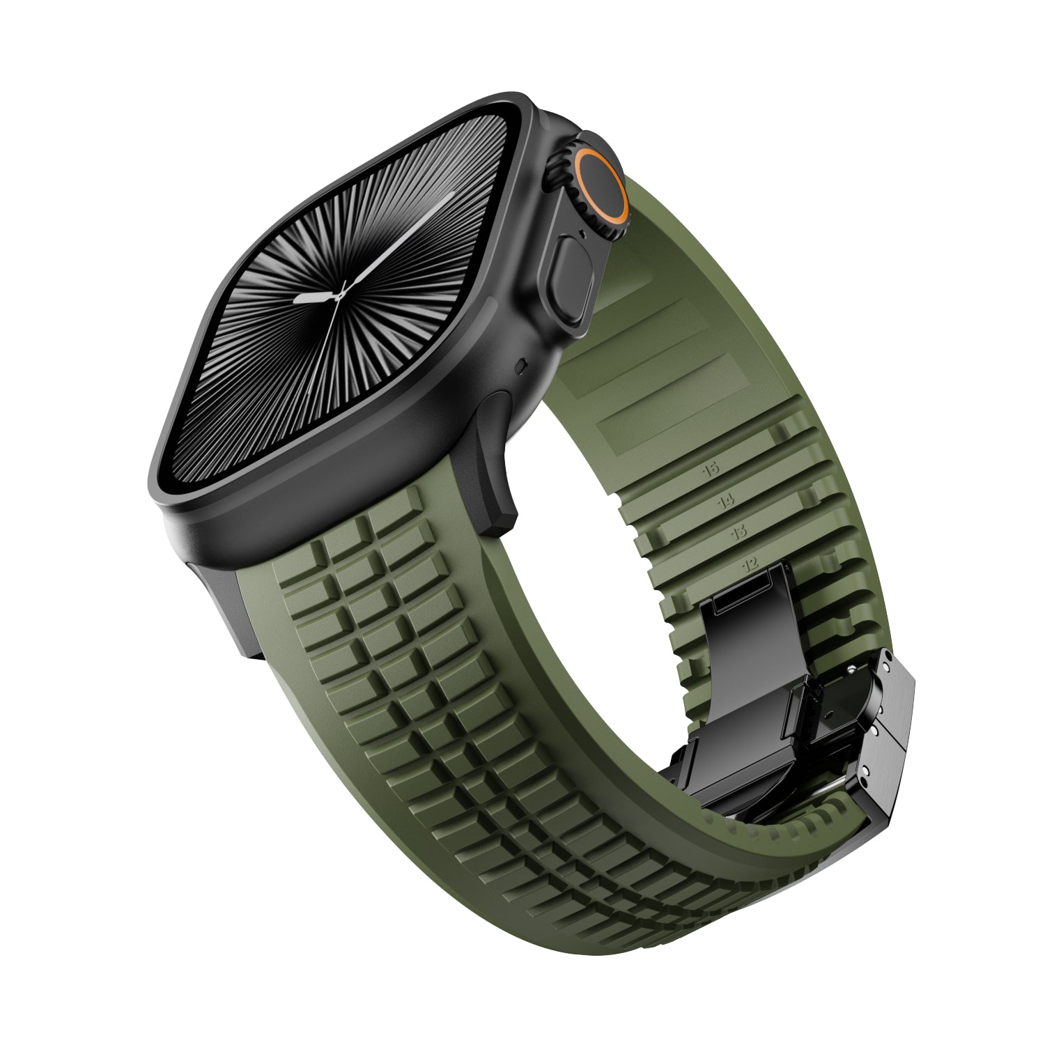 Apple Watch Premium Silicone Strap (Green)