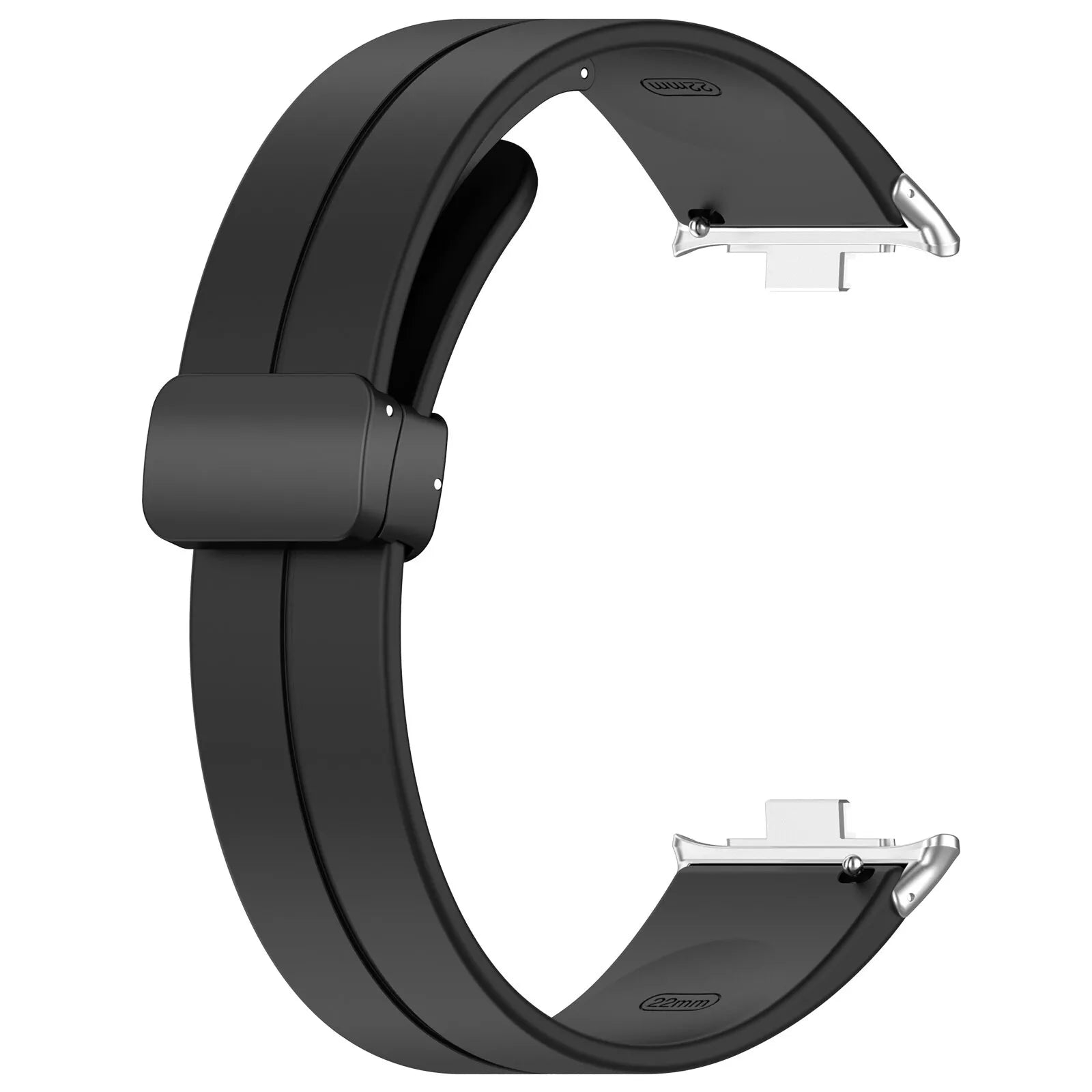 Xiaomi Smart Band 8 Pro D-Buckle Silicone Strap (Black)
