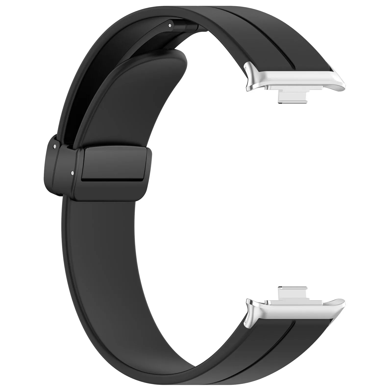 Xiaomi Smart Band 8 Pro D-Buckle Silicone Strap (Black)