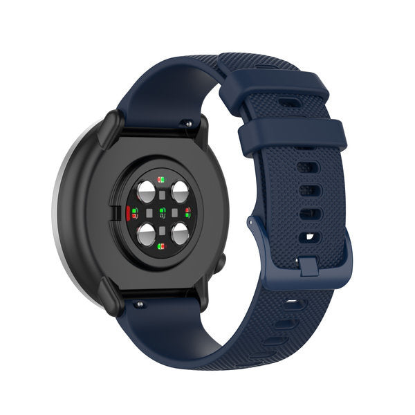 Watch Strap Premium Silicone 22mm - Quick Release (Dark Blue)