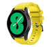 Samsung Galaxy Watch 4 40mm Silicone Strap with Buckle (Yellow) Samsung Galaxy Watch 4 40mm Silicone Strap with Buckle (Yellow)
