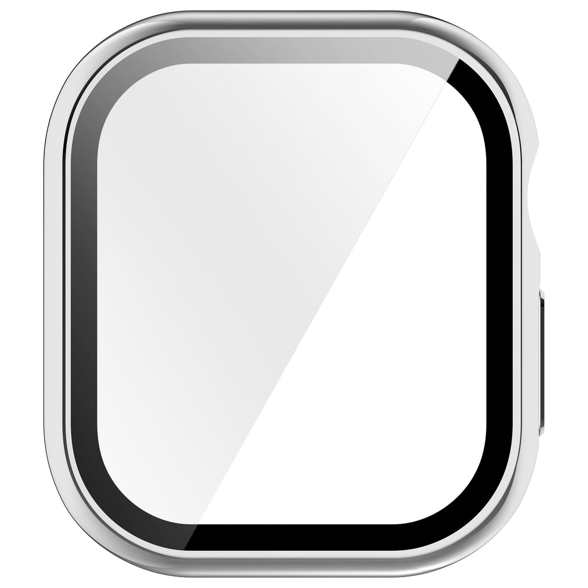 Apple Watch 12 - 46mm PC Case with Glass (Silver)