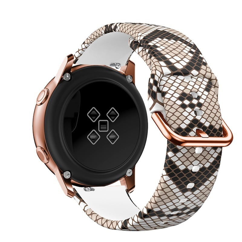 Watch Strap 20mm Silicone - Quick Release (Snake)