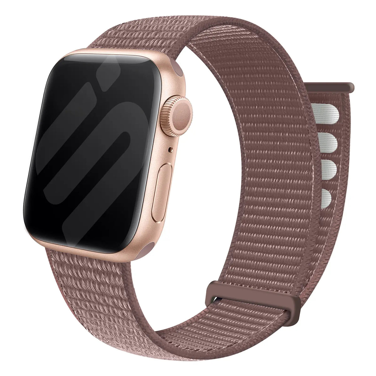 Apple Watch Nylon Loop Strap (Smoke Purple)