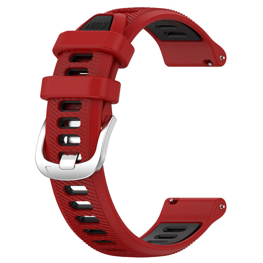 Garmin Forerunner 645 Sport Buckle Strap (Red/Black)