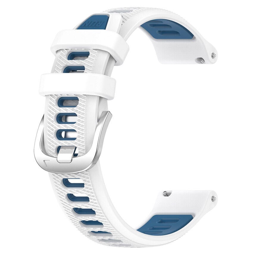 Garmin Vivomove Luxe Sport Buckle Strap (White/Blue)