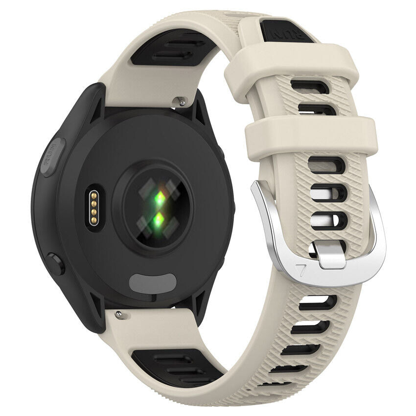 Garmin Forerunner 570 - 42mm Sport Buckle Strap (Beige/Black)