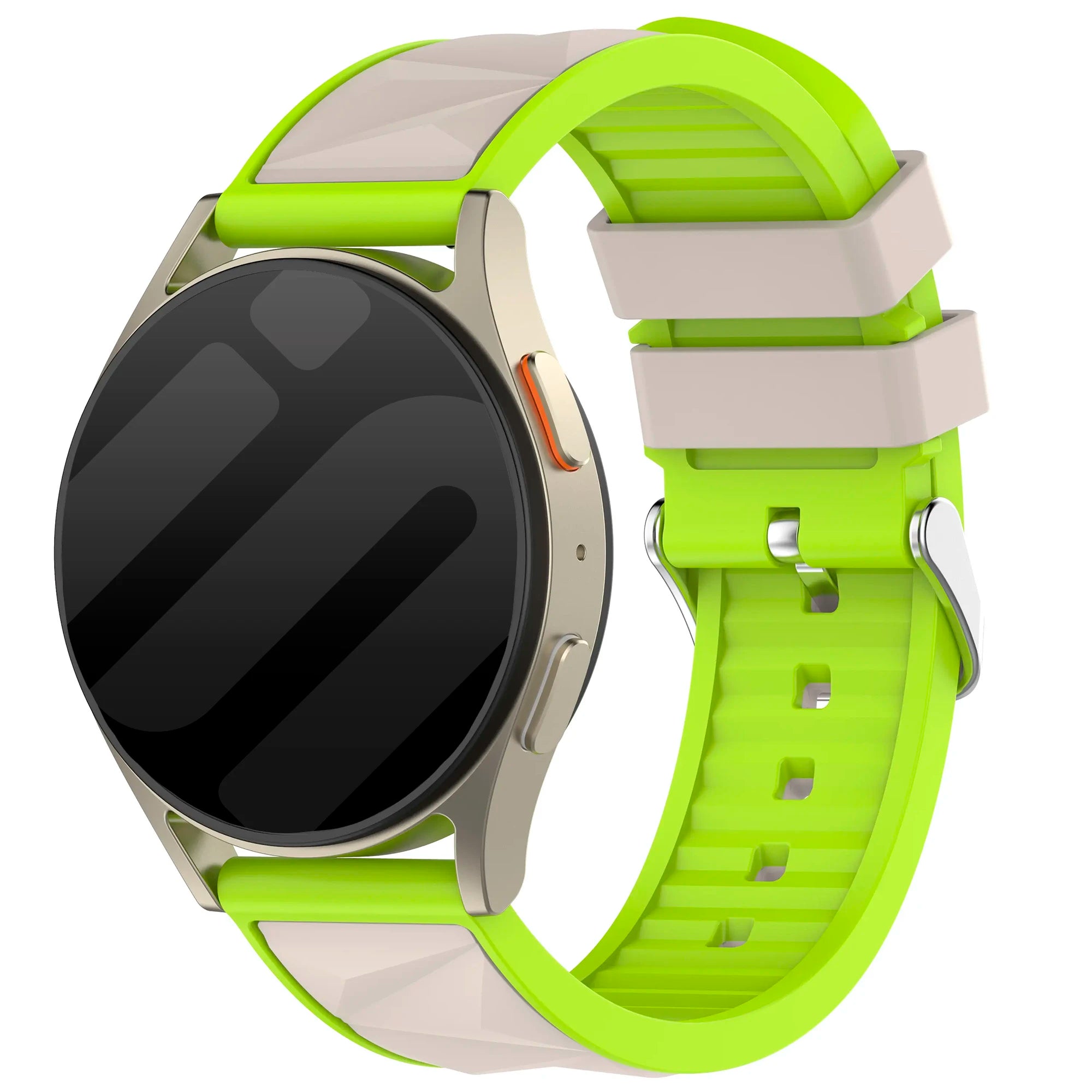 Huawei Watch 4 (Pro) Diamond Sport Strap (Starlight/Lime)