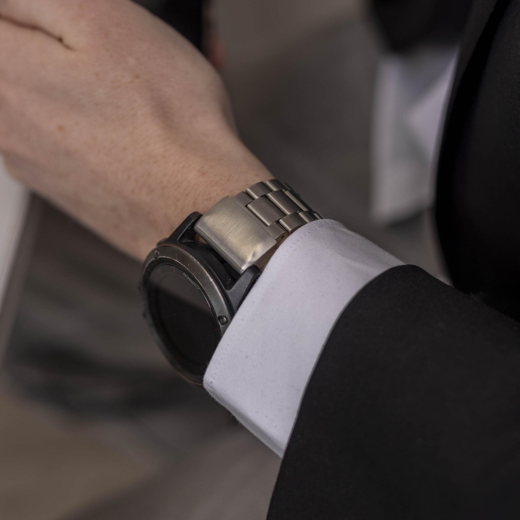 Garmin Approach S60 Steel Strap (Silver)