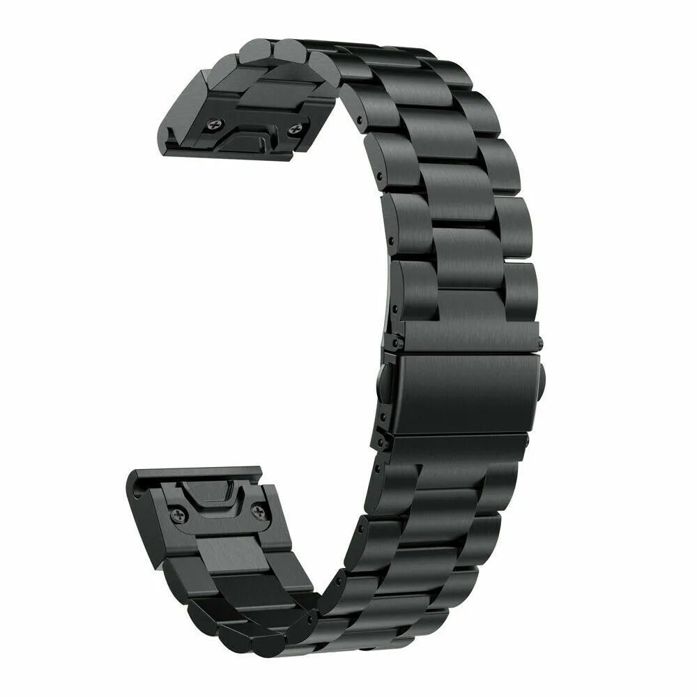 Garmin MARQ Steel Strap (Black)
