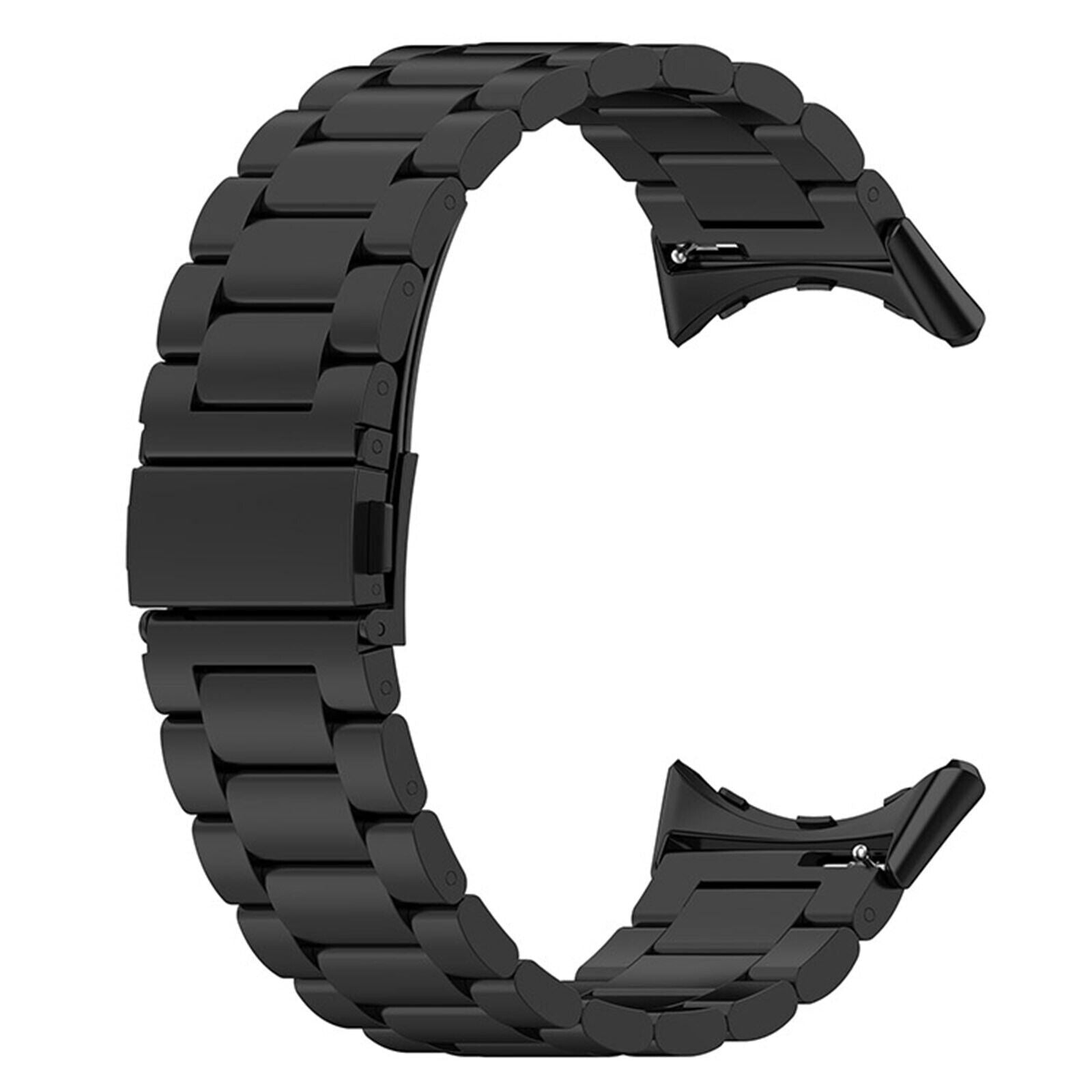 Google Pixel Watch 4 - 45mm Steel Strap (Black)