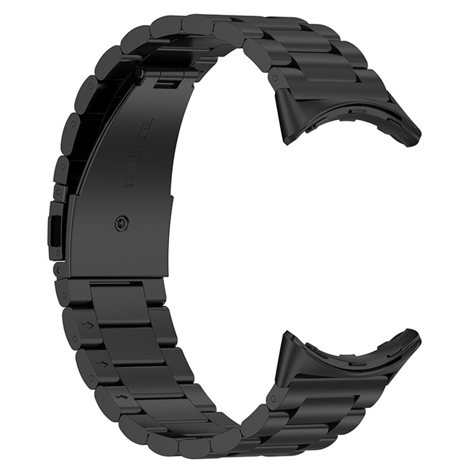 Google Pixel Watch 4 - 45mm Steel Strap (Black)