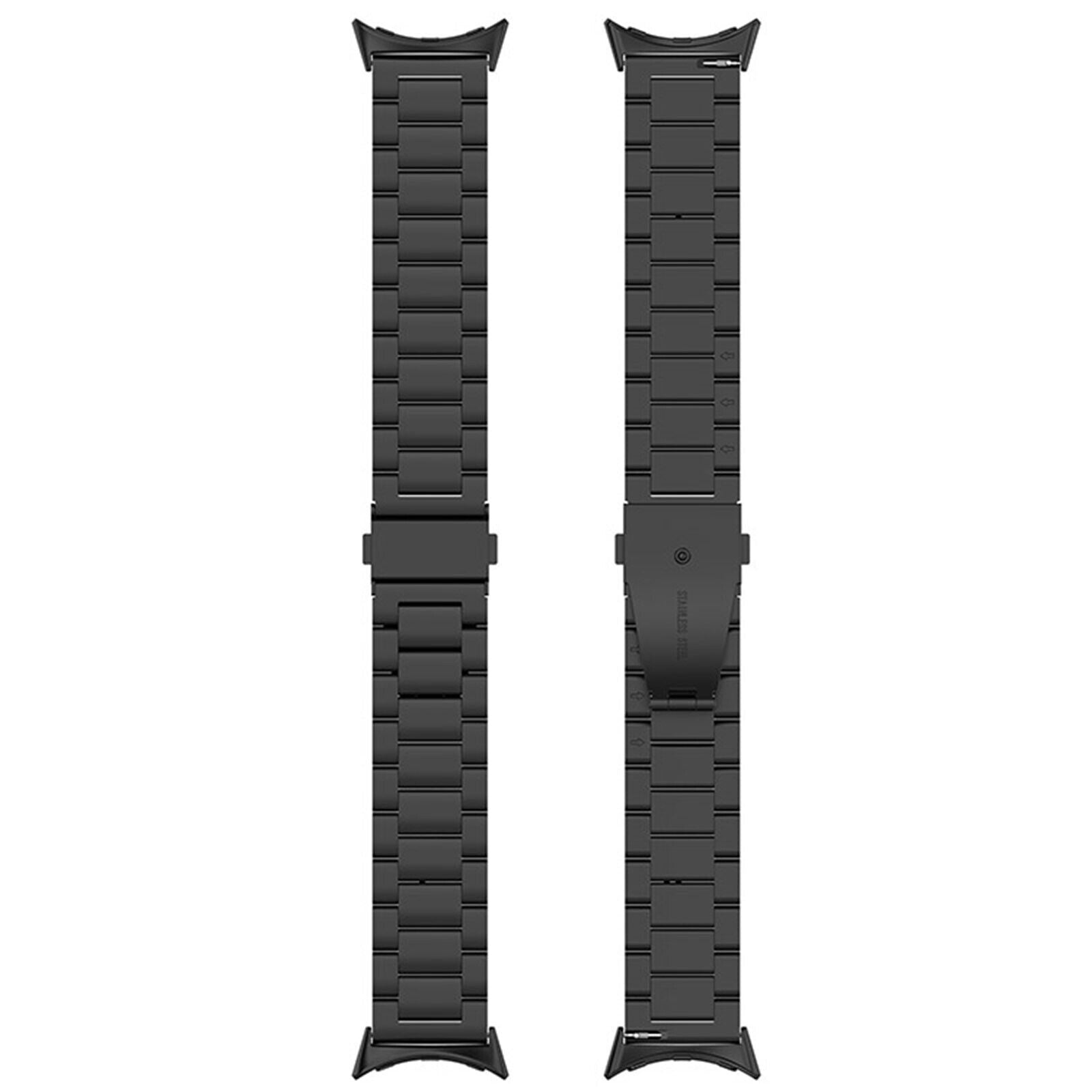 Google Pixel Watch 4 - 45mm Steel Strap (Black)